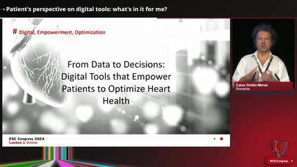 Patient's perspective on digital tools: what's in it for me?