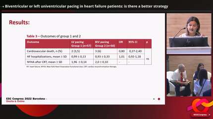 Biventricular or left univentricular pacing in heart failure patients: is there a better strategy