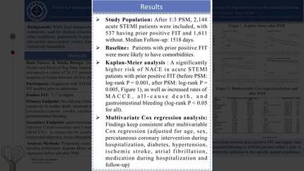 Prior fecal immunochemical test positivity is associated with  adverse prognosis in patients with acute ST-segment elevation myocardial infarction