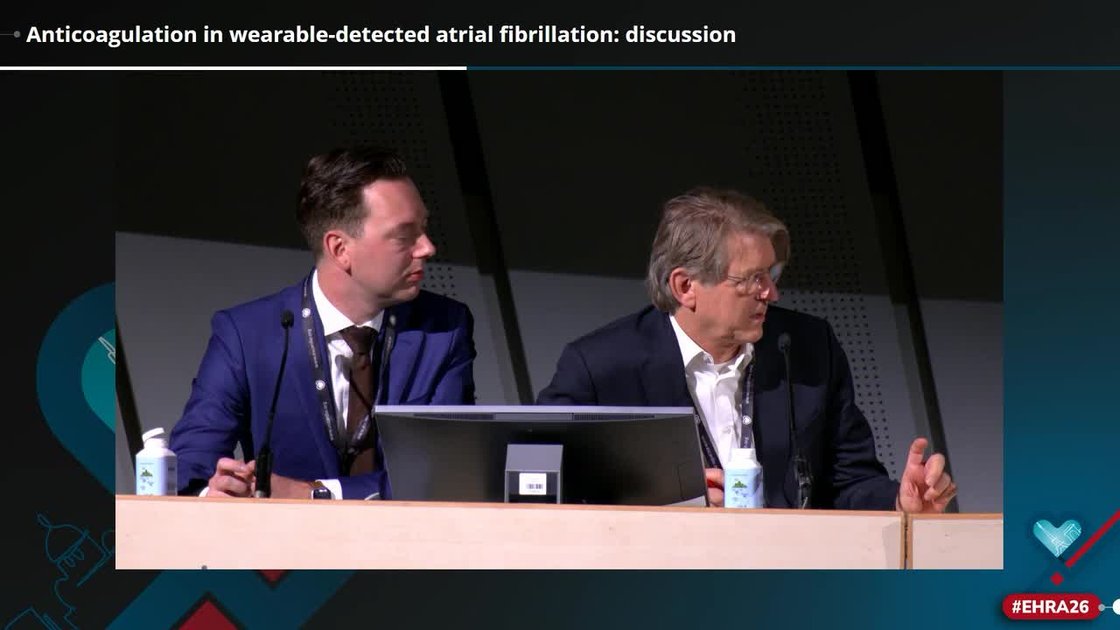 ESC 365 - Anticoagulation in wearable-detected atrial fibrillation ...