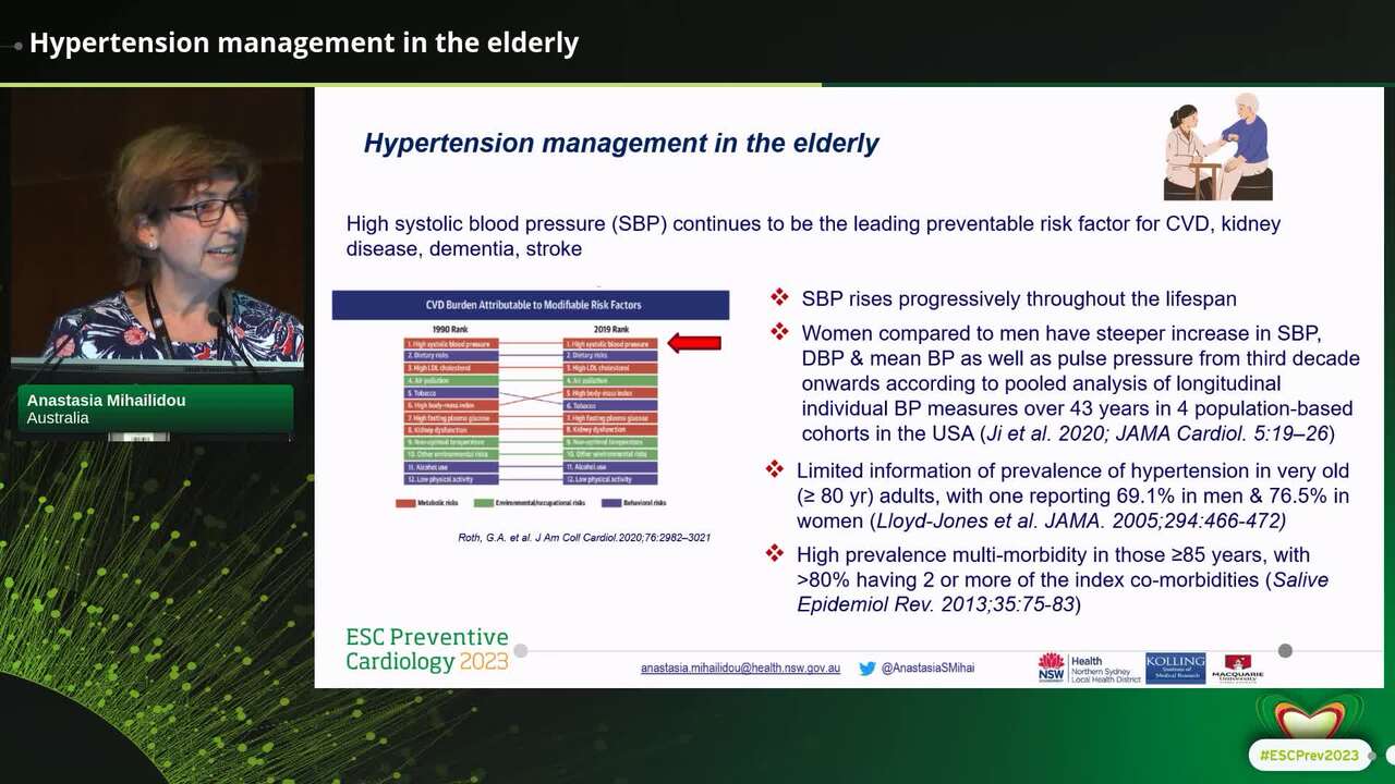 CV risk management in the elderly