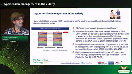 CV risk management in the elderly