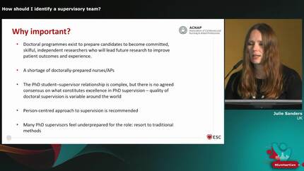 Doctoral studies: why, what, how