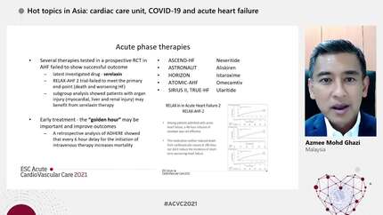 Acute heart failure exacerbation: what is the latest evidence?