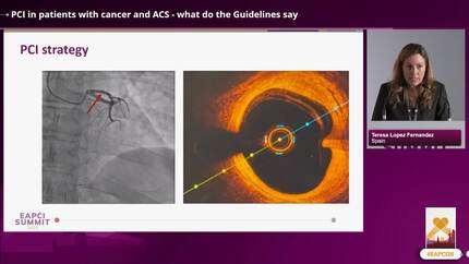 PCI in patients with cancer and ACS