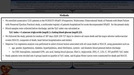 Triglyceride glucose index, a novel marker of insulin resistance, predicts outcomes in patients with heart failure with preserved ejection fraction.