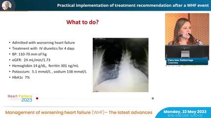 Management of worsening heart failure (WHF): latest advances
