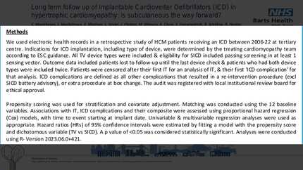 long term follow up of Implantable Cardioverter Defibrillators (ICD) in hypertrophic cardiomyopathy: is subcutaneous the way forward?
