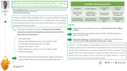 Contrast volume to creatinine clearance ratio, a strong predictor of contrast induced nephropathy in patients undergoing percutaneous intervention
