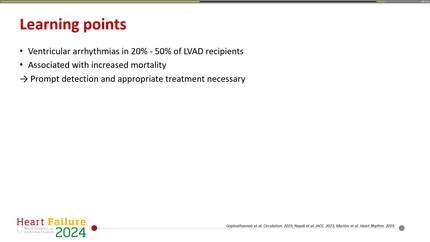 Disseminated intracardiac thrombosis due to long-standing, asymptomatic ventricular fibrillation under LVAD support