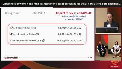 Differences of women and men in smartphone-based screening for atrial fibrillation: a pre-specified subgroup analysis of the eBRAVE-AF trial