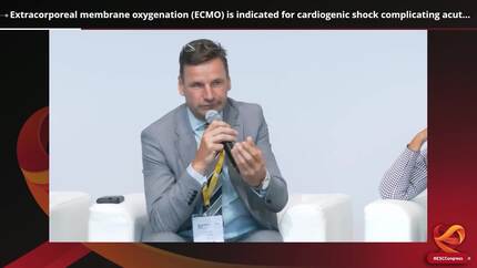 Great Debate: extracorporeal membrane oxygenation (ECMO) is indicated for cardiogenic shock complicating acute myocardial infarction