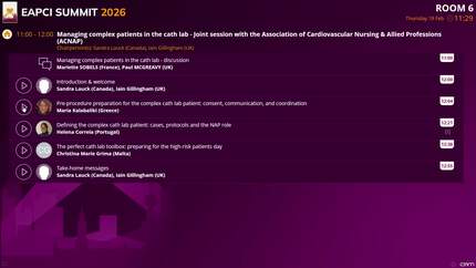 Managing complex patients in the cath lab