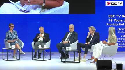 ESC TV Roundtable - 75 years of the ESC, presidential perspectives