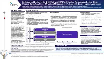 Rationale and design of the SHASTA-3 and SHASTA-4 studies: randomized, double-blind, placebo-controlled, phase 3 studies of plozasiran in patients with severe hypertriglyceridemia