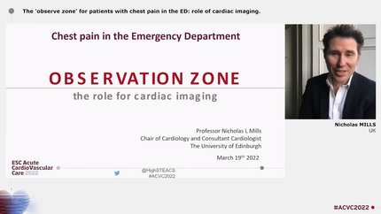A deep dive into the 'observe zone' for patients with chest pain in the Emergency Department (ED)