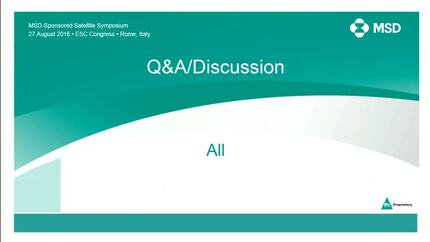 Q&A/discussion and meeting close - Optimizing patient care: a state-of-the-art update on pulmonary hypertension management.