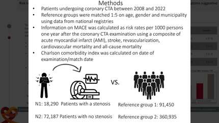 Risk rate of major adverse cardiovascular event and charlson comorbidity index in patients undergoing coronary CTA with symptoms suggesting chronic coronary syndrome compared to a reference population