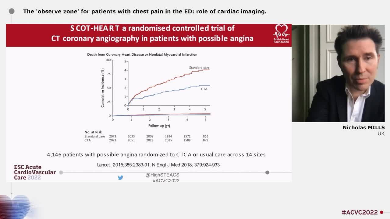 The 'observe zone' for patients with chest pain in the ED: role of cardiac imaging.