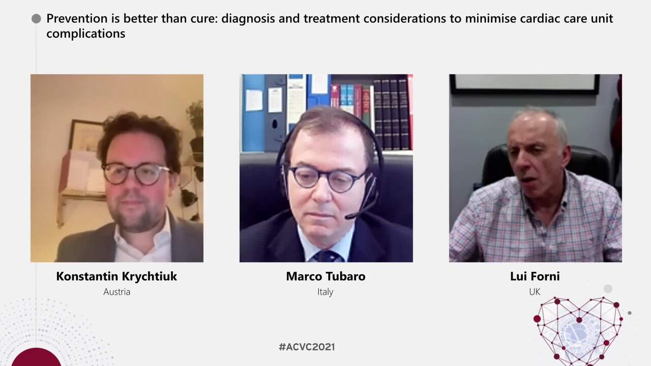 Prevention is better than cure: diagnosis and treatment considerations to minimise cardiac care unit complications