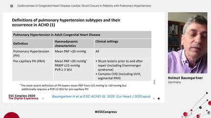 Controversies in Congenital Heart Disease: Cardiac Shunt Closure in Patients with Pulmonary Hypertension