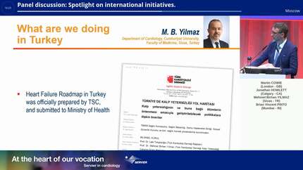 Panel discussion: Spotlight on international initiatives.