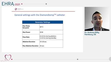 Right power right duration for effective lesion formation.