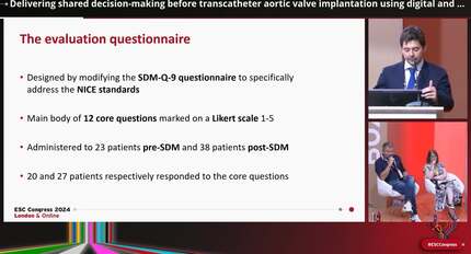Delivering shared decision-making before transcatheter aortic valve implantation using digital and remote techniques to enhance patient engagement and convenience