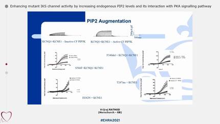 Enhancing mutant IKS channel activity by increasing endogenous PIP2 levels and its interaction with PKA signalling pathway