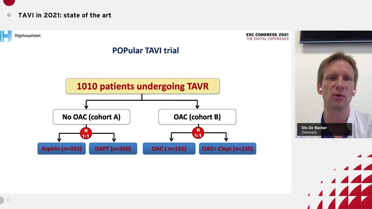 Optimal antithrombotic regimen and stroke prevention in TAVI.