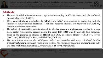 Predicting mortality with ePM-years Index in patients with heart failure and obstructive chronic coronary syndrome
