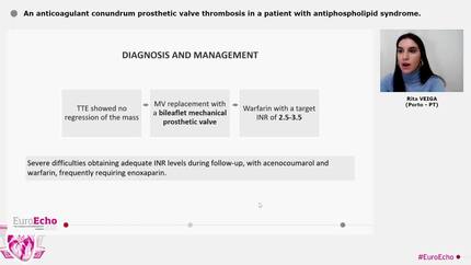 An anticoagulant conundrum  prosthetic valve thrombosis in a patient with antiphospholipid syndrome.