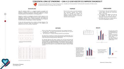 Congenital long QT syndrome - can a 12-lead Holter ECG improve diagnosis?