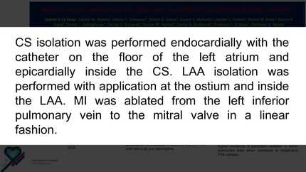 Ablation of extra pulmonary vein areas with two different pulsed field ablation catheters