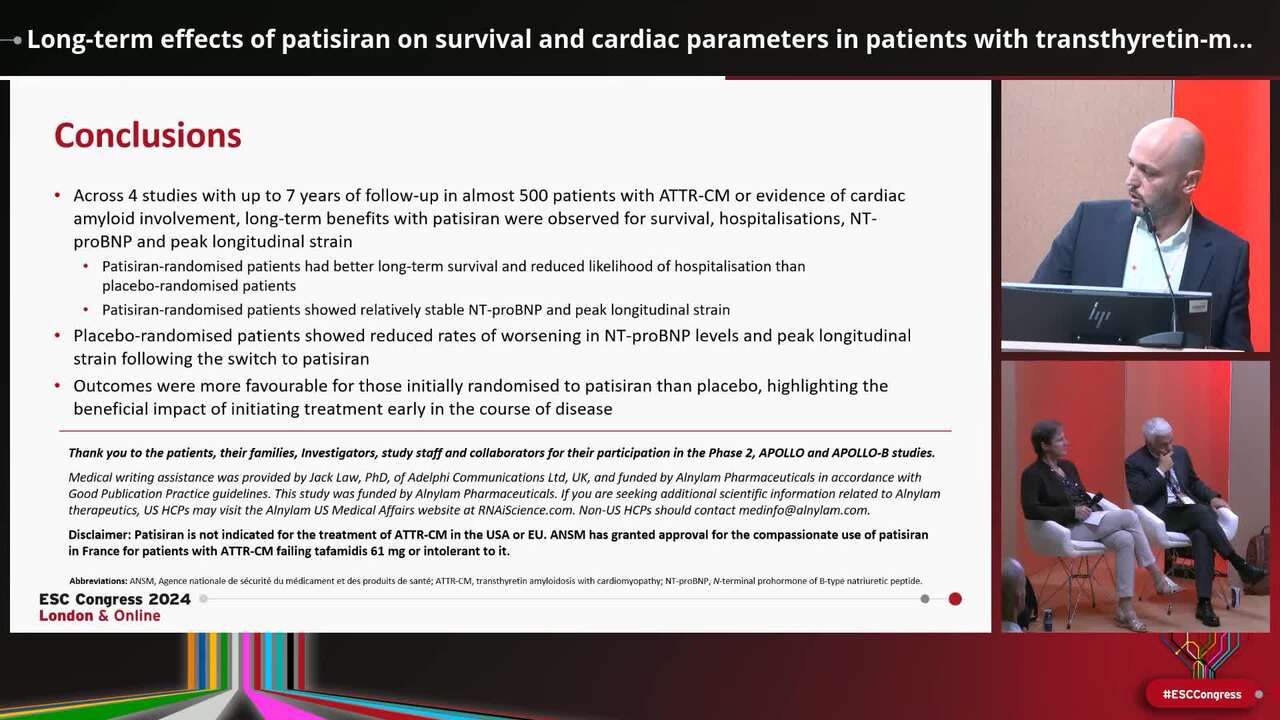 Long-term effects of patisiran on survival and cardiac parameters in patients with transthyretin-mediated cardiac amyloidosis: post hoc analysis of APOLLO-B and cardiac subpopulation of APOLLO OLE