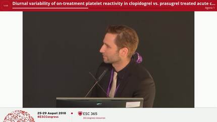 Diurnal variability of on-treatment platelet reactivity in clopidogrel vs. prasugrel treated acute coronary syndrome patients: a pre-specified TROPICAL-ACS sub-study