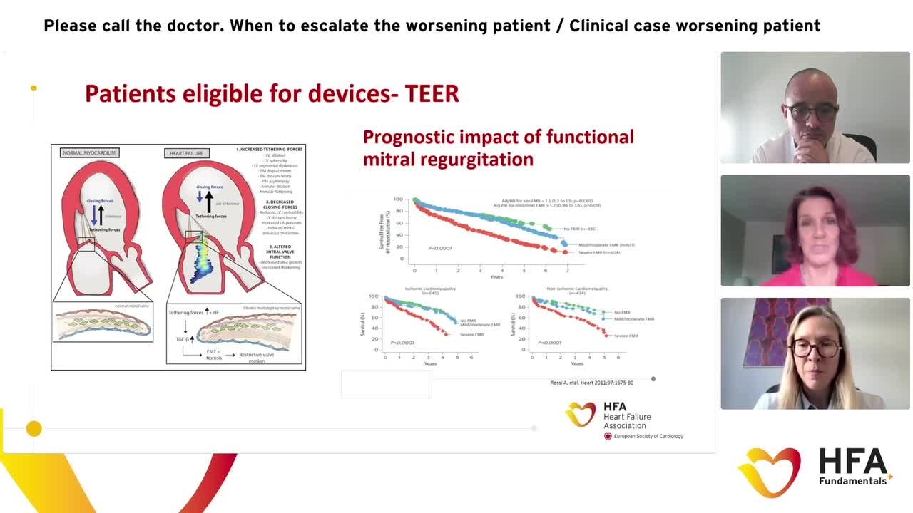 HFA Fundamentals+ Clinical case: Please call the doctor. When to escalate the worsening patient?