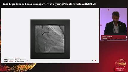 Case 2: guidelines-based management of a young Pakistani male with STEMI