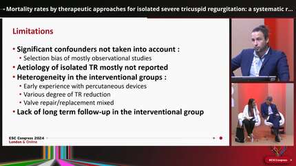 Mortality rates by therapeutic approaches for isolated severe tricuspid regurgitation: a systematic review. 