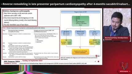 Reverse remodeling in late presenter peripartum cardiomyopathy after 4-months sacubitril/valsartan treatment. Longitudinal strain and myocardial work index analysis