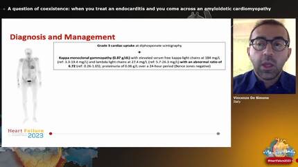 A question of coexistence: when you treat an endocarditis and you come across an amyloidotic cardiomyopathy
