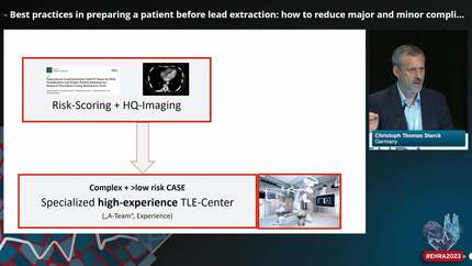 Peri-procedural optimisation management of patients submitted to lead extraction