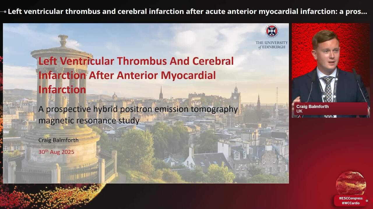 Young Investigator Award Session in Cardiovascular Imaging