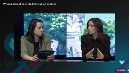 EHRA Studio by ESC TV - What a patient needs to know about syncope