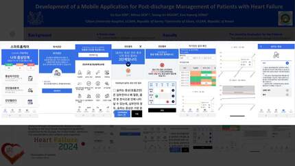 Development of a mobile application for post-discharge management of patients with heart failure