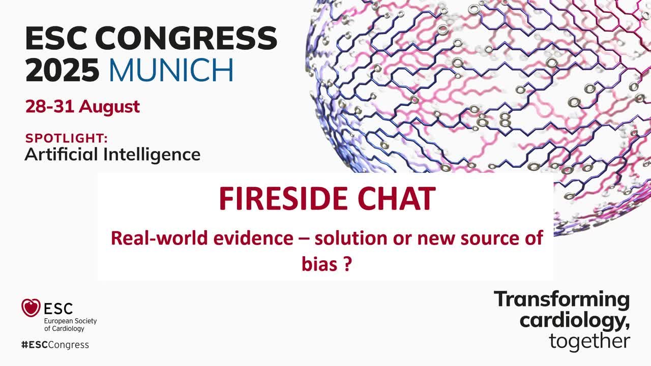 Fireside Chat: real-world evidence - solution or new source of bias? 