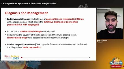 Churg-Strauss Syndrome: a rare cause of myocarditis
