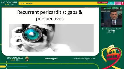 Recurrent pericarditis - What do the Guidelines say?