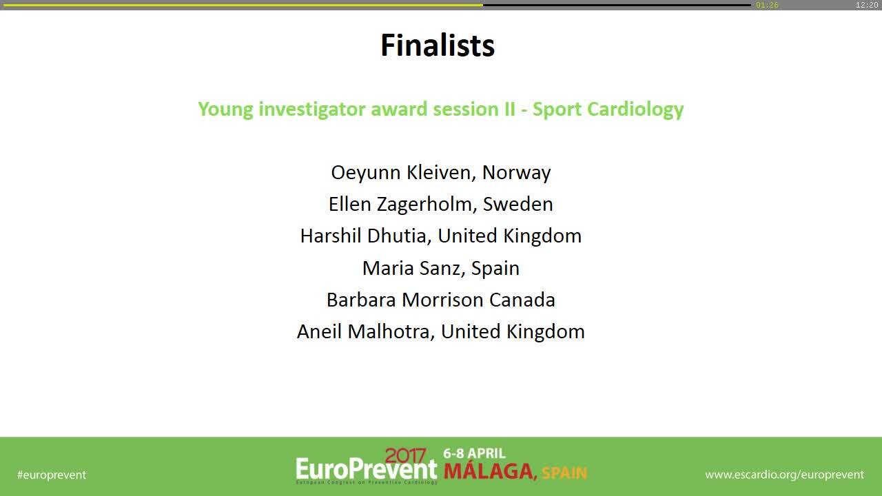 Young Investigator Awards.