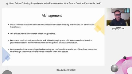 Heart Failure Following Surgical Aortic Valve Replacement-Is It the Time to Consider Paravalvular Leak?